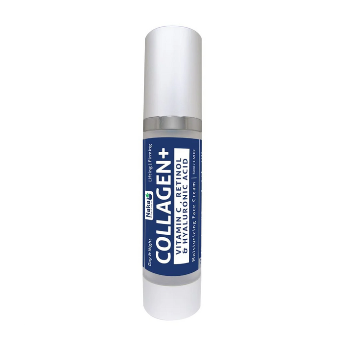 Naka Platinum | Collagen+Vit C, Retinol & Hyaluronic Acid Face Cream Pump 50ml