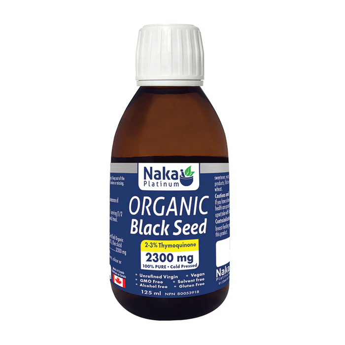 Naka Platinum | Organic Black Seed Oil Liquid