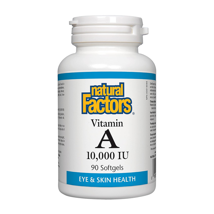 Natural Factors | Vitamin A 10,000IU Softgels