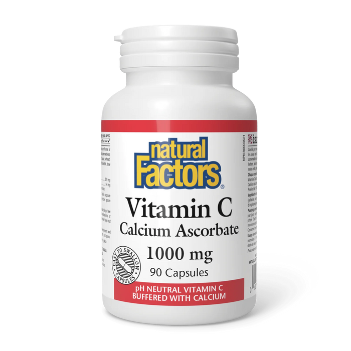 Natural Factors | Vitamin C Calcium Ascorbate 1000mg Capsules