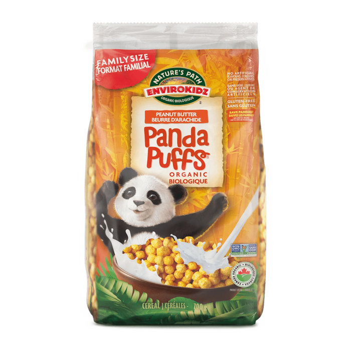 Nature's Path | Panda Puffs Peanut Butter Eco-Pac Cereal