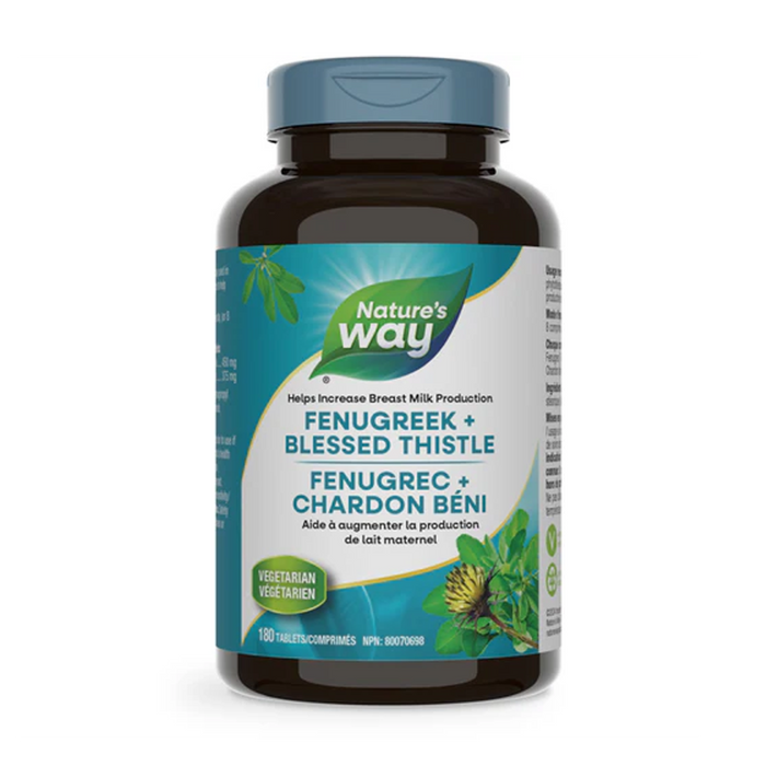 Nature's Way | Fenugreek+Blessed Thistle Tablets