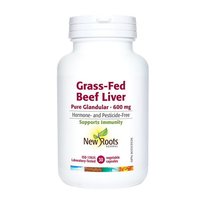 New Roots | Grass-Fed Beef Liver Vegetarian Capsules