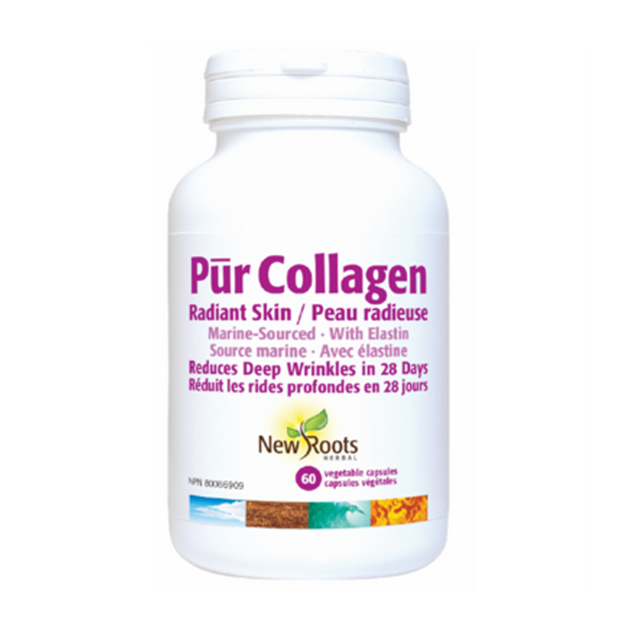 New Roots | Pur Collagen Radiant Skin 60 Vegetarian Capsules