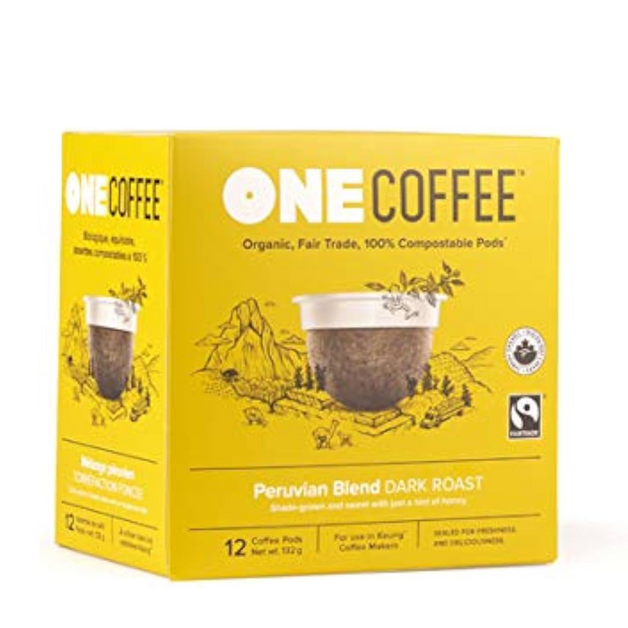 One Coffee | Peruvian Blend Pods Dark Roast 12-Pods