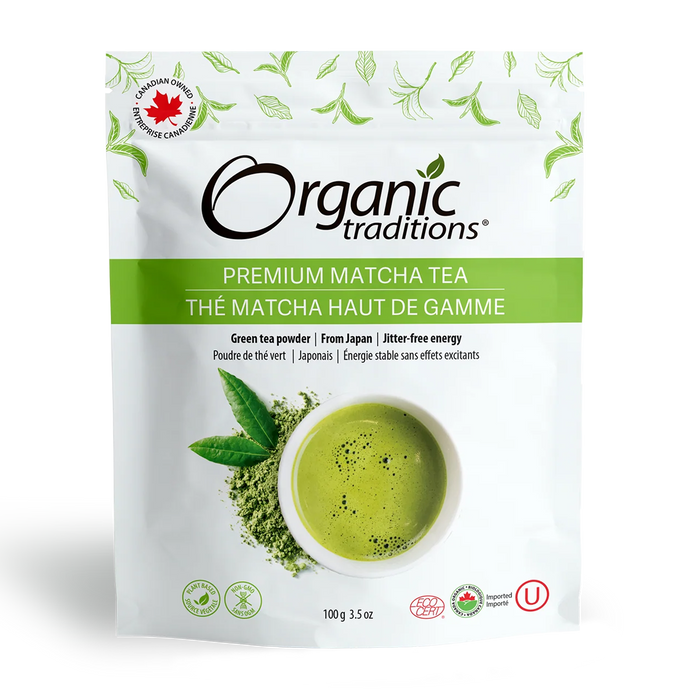 Organic Traditions | Premium Matcha Tea Powder 100g