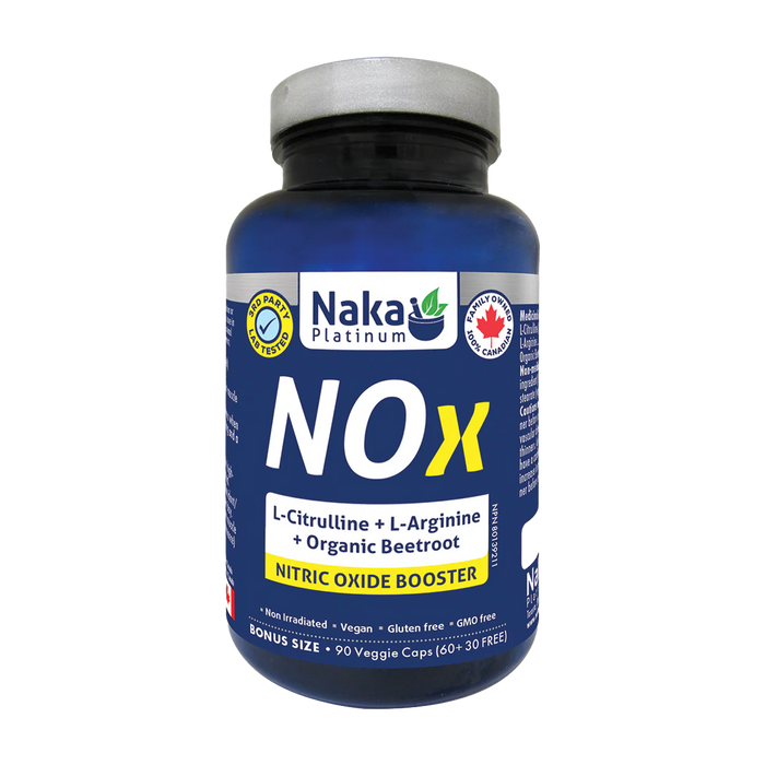 Naka Platinum | NOx (Nitric Oxide) Booster Veggie Caps 90's