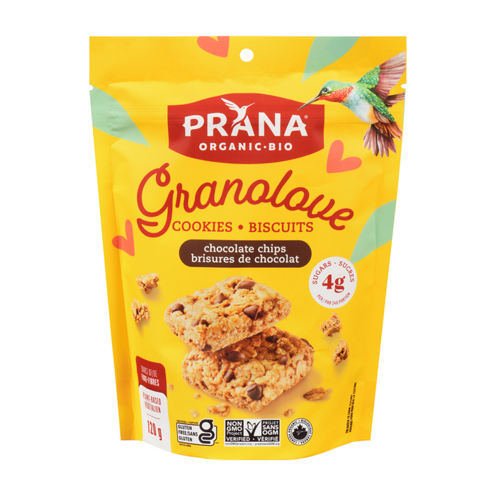 Prana Organic | Chocolate Chip Granolove Cookies