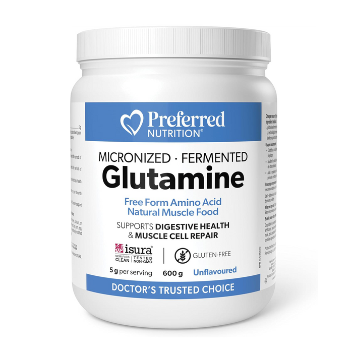 Preferred Nutrition | L-Glutamine 5g Free Form Amino Acid Unflavoured Powder
