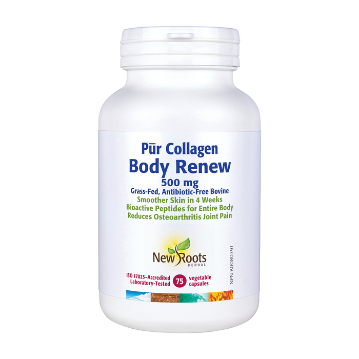 New Roots | Pur Collagen Body Renew 75 Vegetarian Capsules