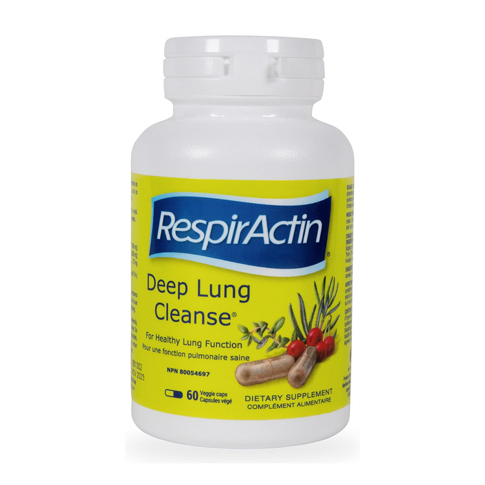 RespirActin | Deep Lung Cleanse Vegetarian Capsules