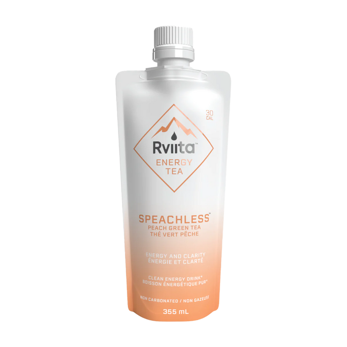 Rviita | Energy Tea Peach Green Tea 355ml