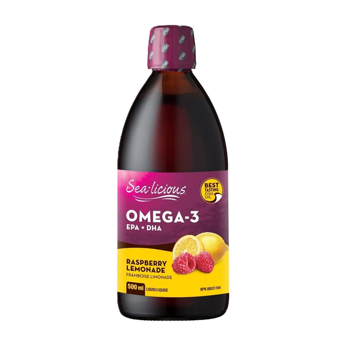 Sealicious | Raspberry Lemonade Omega-3 EPA+DHA Liquid 500ml
