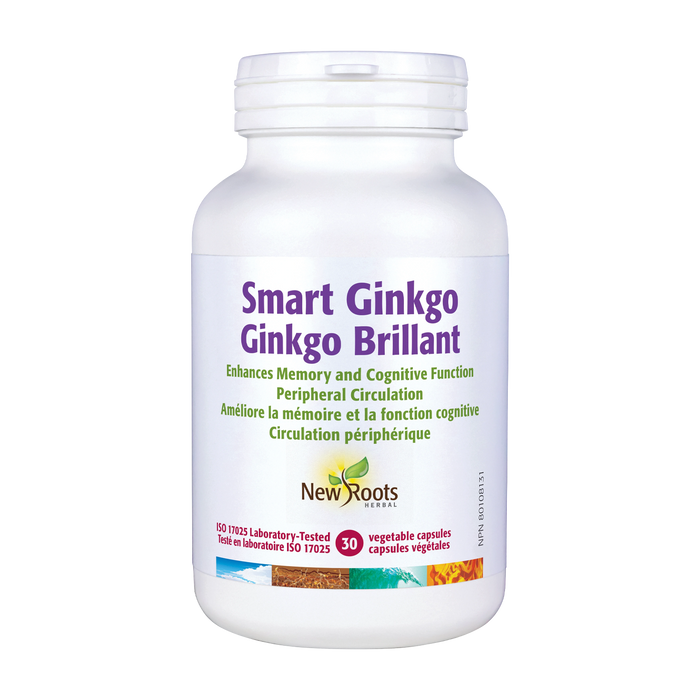 New Roots | Smart Ginkgo Veggie Caps 30's