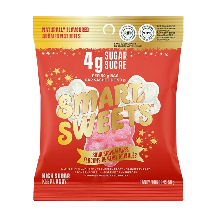 Smart Sweets | Sour Snowflakes 50g