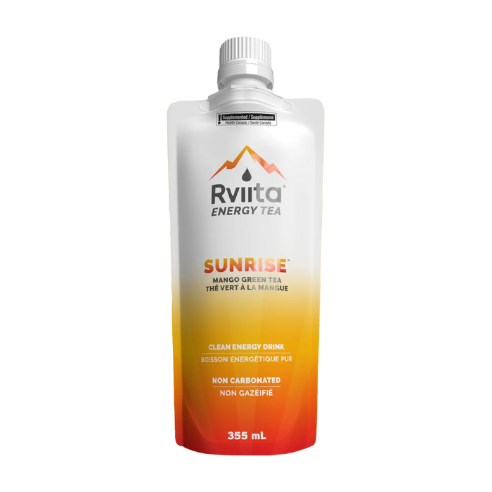 Rviita | Energy Tea Mango Green Tea 355ml