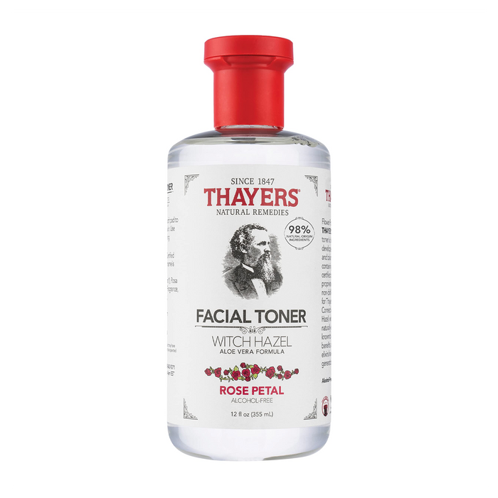 Thayers | Rose Petal & Aloe Vera Witch Hazel Alcohol Free Facial Toner 355ml
