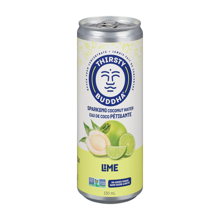Thirsty Buddha | Lime Sparkling Coconut Water