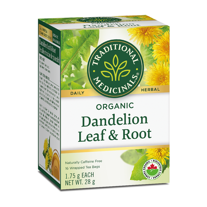 Traditional Medicinals | Dandelion Leaf & Root Herbal Tea 16 Bags