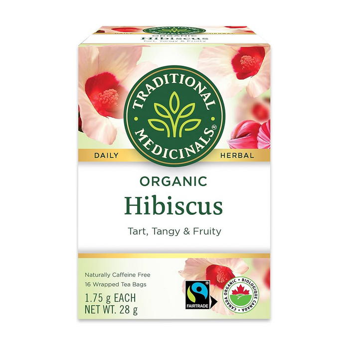 Traditional Medicinals | Hibiscus Herbal Tea 16 Bags