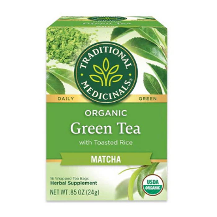 Traditional Medicinals | Lemongrass Green Tea 16 Bags
