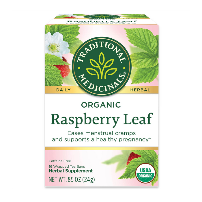 Traditional Medicinals | Raspberry Leaf Herbal Tea 16 Bags