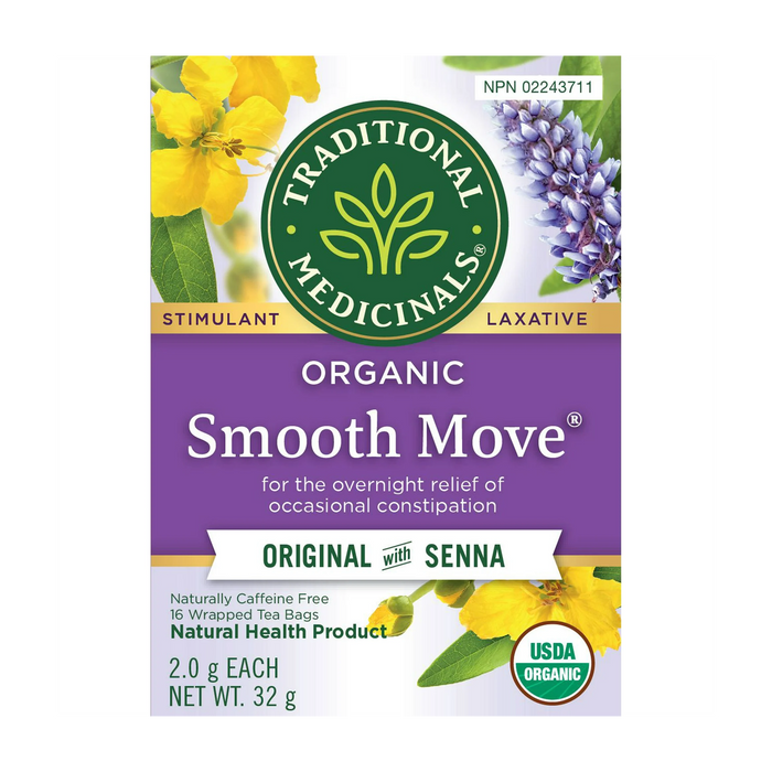 Traditional Medicinals | Smooth Move Laxative Tea 16 Bags