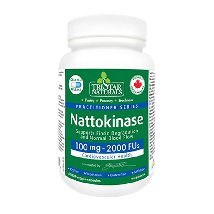 Tristar Naturals | Nattokinase 100mg Vegetarian Capsules