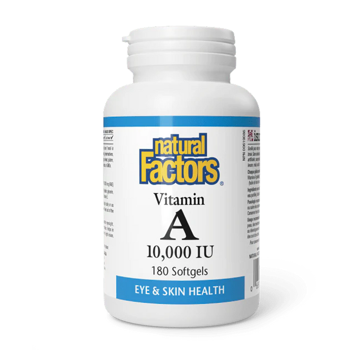 Natural Factors | Vitamin A 10,000IU Softgels