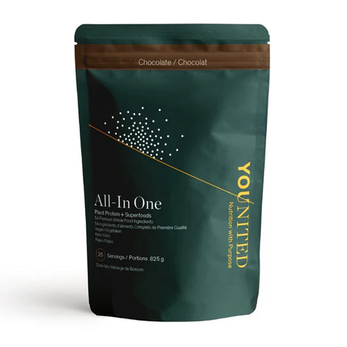 Younited | Chocolate All-In One Plant Protein+Superfood Drink Mix
