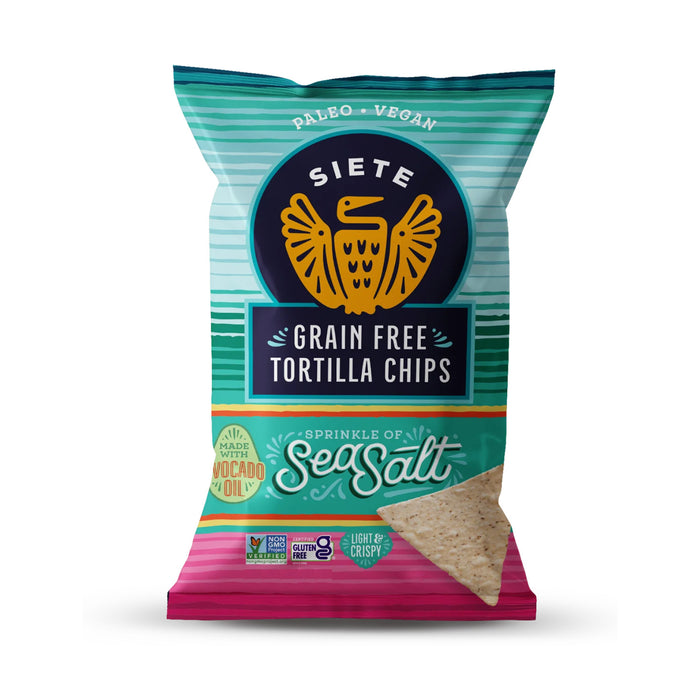 Siete | Grain Free Sea Salt Tortilla Chips