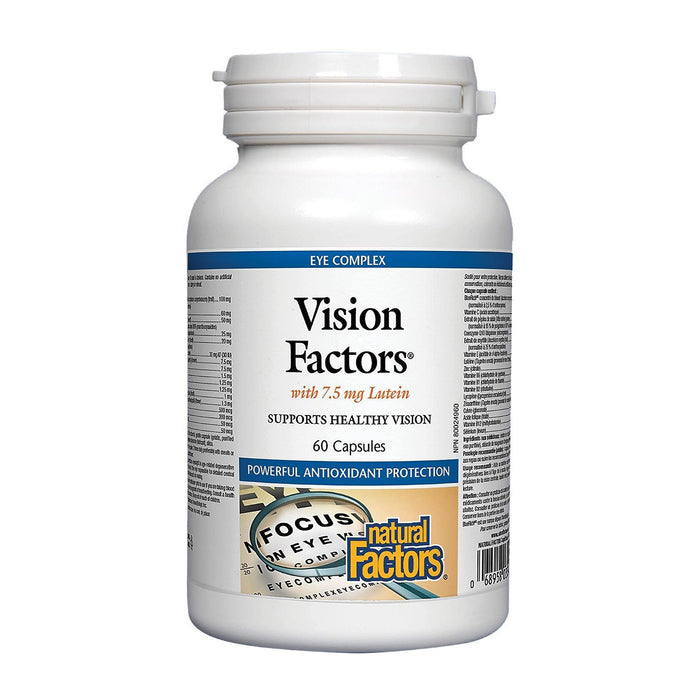 Natural Factors | Vision Factors With 7.5mg Lutein Capsules