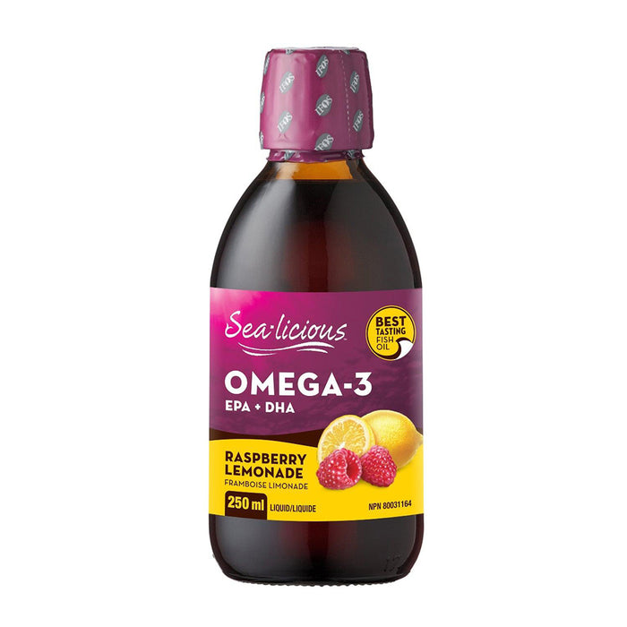Sealicious | Raspberry Lemonade Omega-3 EPA & DHA Liquid 250ml