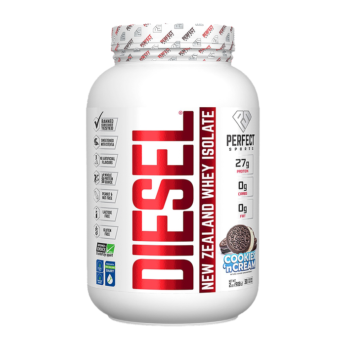 Diesel | New Zealand Whey Isolate Cookies 'N Cream Protein Powder