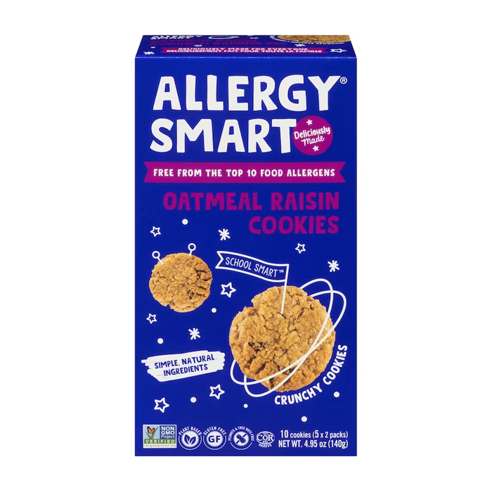 Allergy Smart | Oatmeal Raisin Cookies 140g