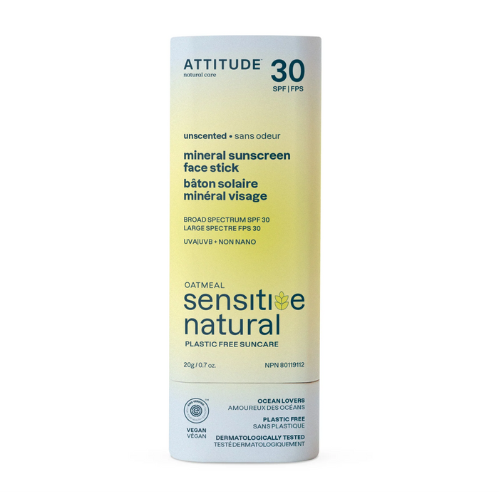 Attitude | Sensitive Skin Mineral Face Stick SPF 30