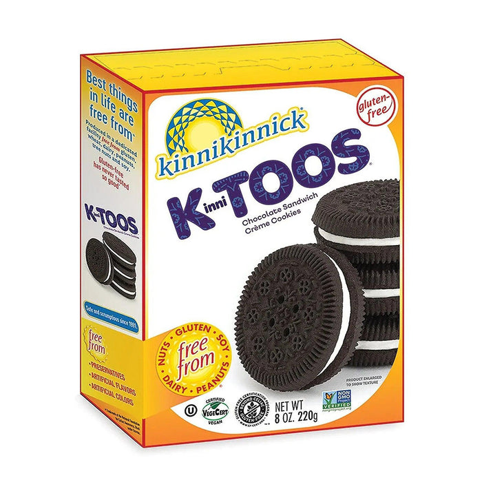 Kinnikinnick | KinniTOOS Chocolate Sandwich Cookies