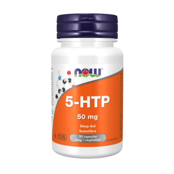 NOW | 5-HTP 50mg Vegetarian Capsules