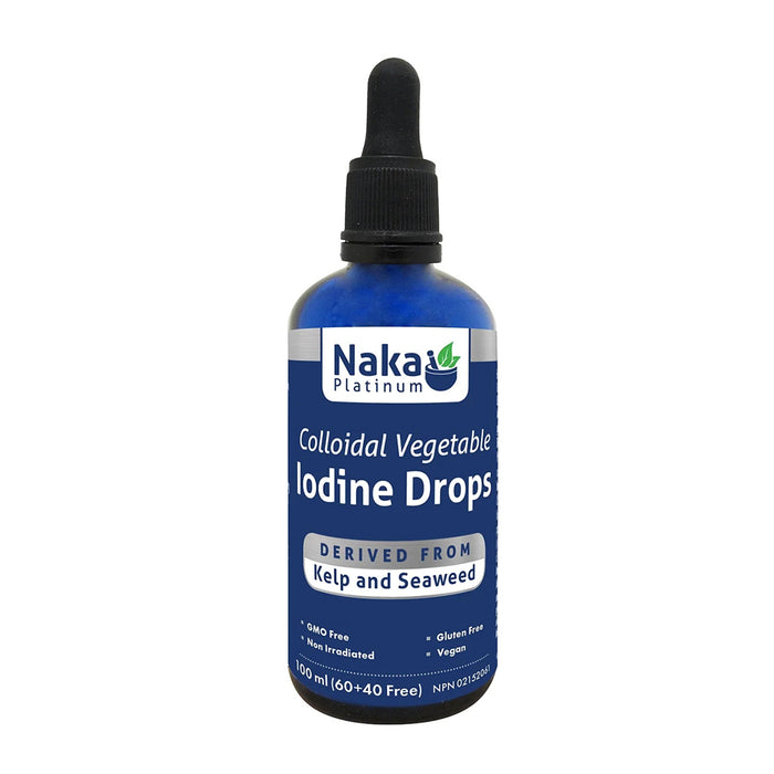 Naka Platinum | Colloidal Vegetable Iodine Drops