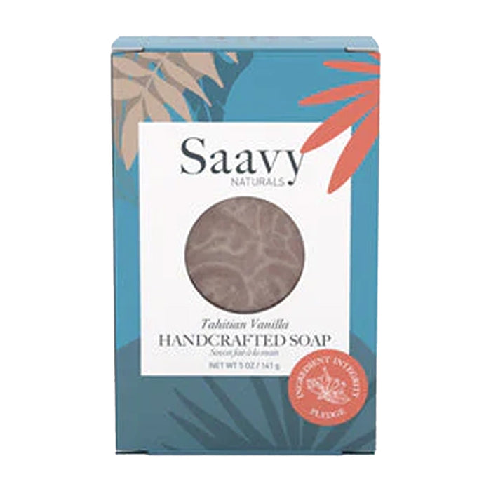 Saavy Naturals | Tahitian Vanilla & Kukui Bar Soap