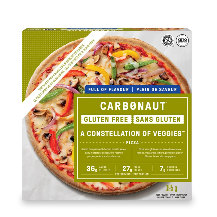 Carbonaut | Gluten Free A Constellation Of Veggies Pizza 395g
