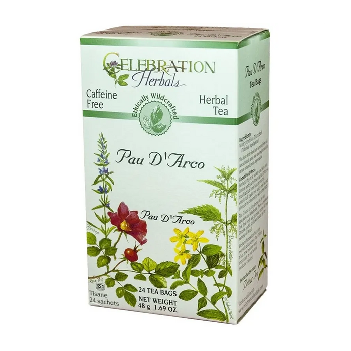 Celebration Herbals | Pau D'arco Tea 24-Bags