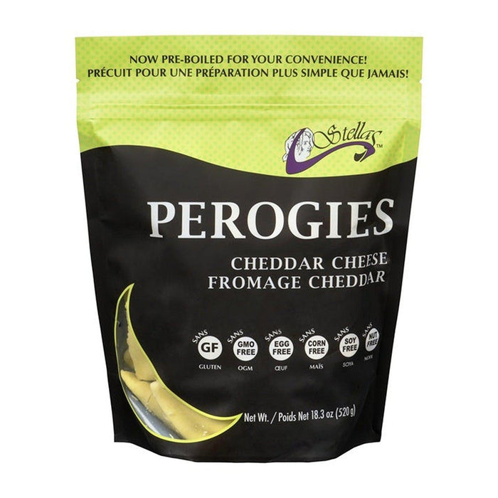 Stellas | Cheddar Cheese Perogies 520g