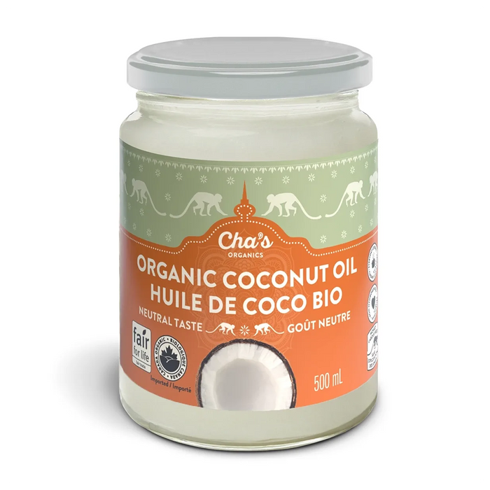 Cha's Organics | Deodorized Coconut Oil