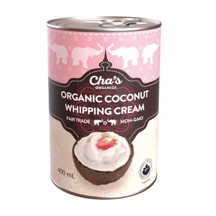 Cha's Organics | Unsweetened Coconut Whipping Cream
