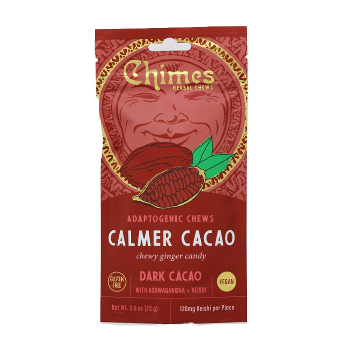 Chimes | Dark Cocoa Adaptogen Herbal Chews 72g