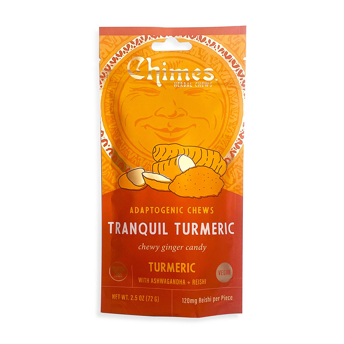 Chimes | Tranquil Turmeric Adaptogen Herbal Chews 72g
