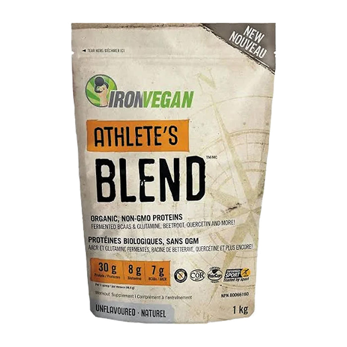 Iron Vegan | Athlete's Blend Chocolate Protein Powder
