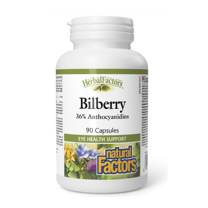 Natural Factors | Bilberry Capsules