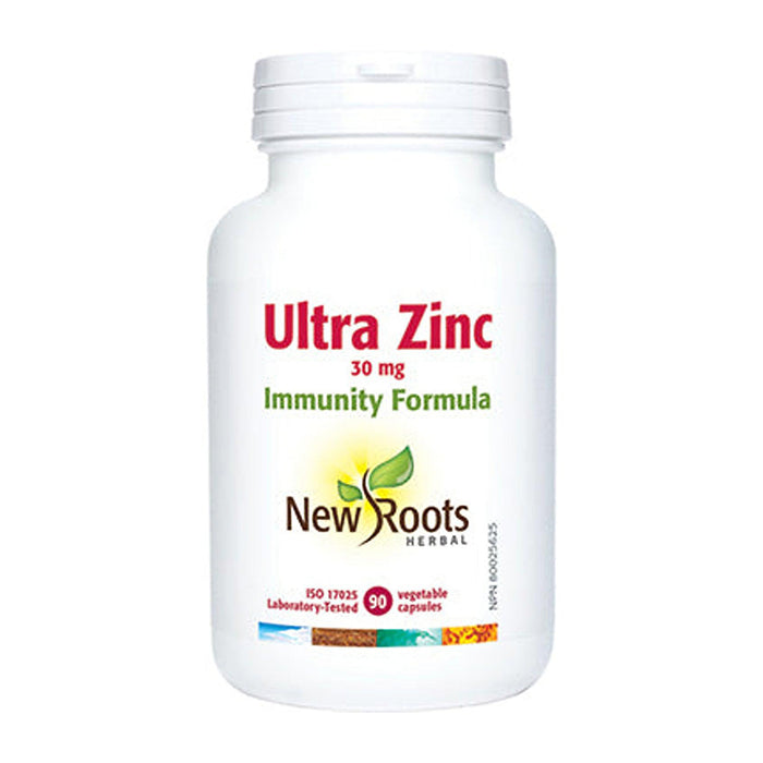 New Roots | Ultra Zinc 30mg Vegetarian Capsules